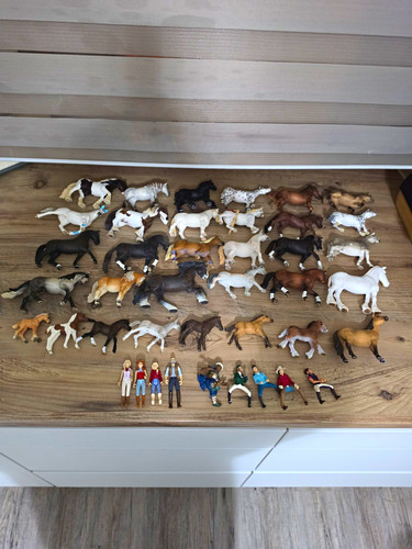 Schleich pferde fohlen - &,