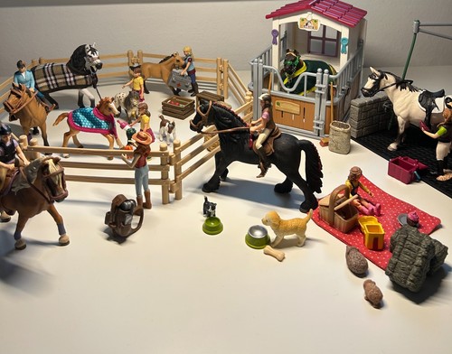 Schleich stallbox waschstelle - stallbox,