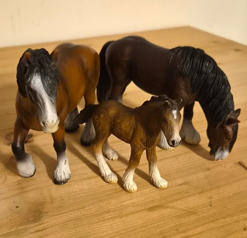 Schleich pferdefamilie - schleich, /