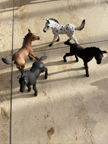 Schleich pferde fohlen 4er - schleich,