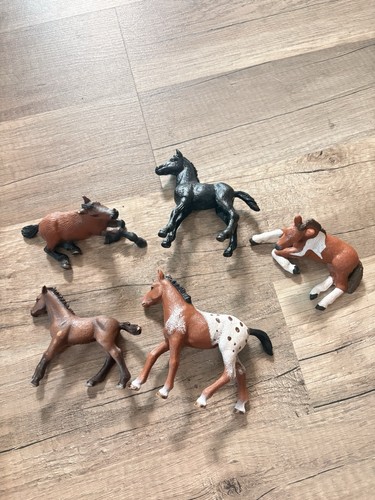 Schleich set fohlen konvolut - set, 5