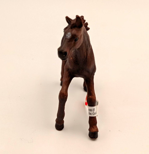 Schleich fohlen braun pferd - schleich,