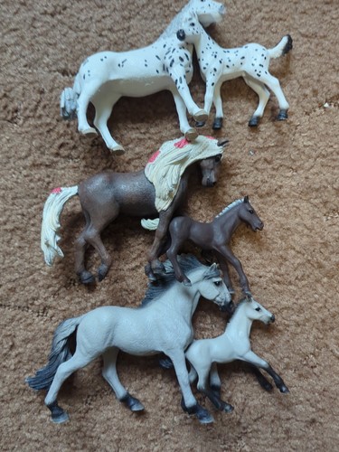 Schleich pferde mit fohlen - pferde,