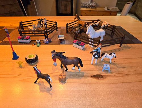 Schleich pferde set - pferde, –