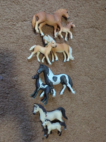 Schleich pferde mit fohlen - mit,