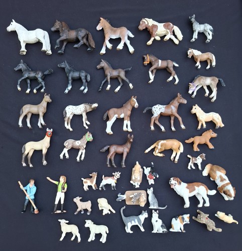 Konvolut schleich pferde x - 41,