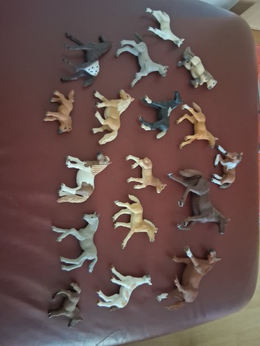 Schleich pferde und 15 - 2,