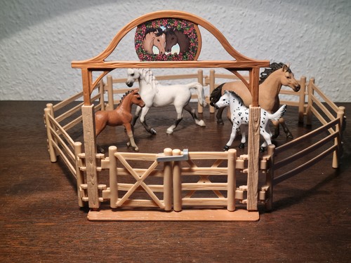Schleich 42434 pferdekoppel - schleich,